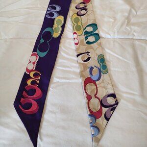 Coach purse scarf